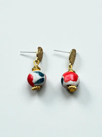 Aretes Jaspeados
