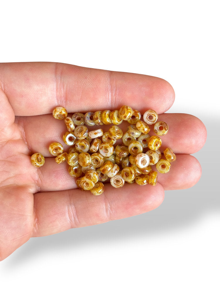 Cuentas de Cristal Checas 10gr