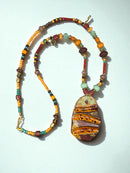 Terracotta Wave Necklace
