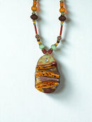 Terracotta Wave Necklace