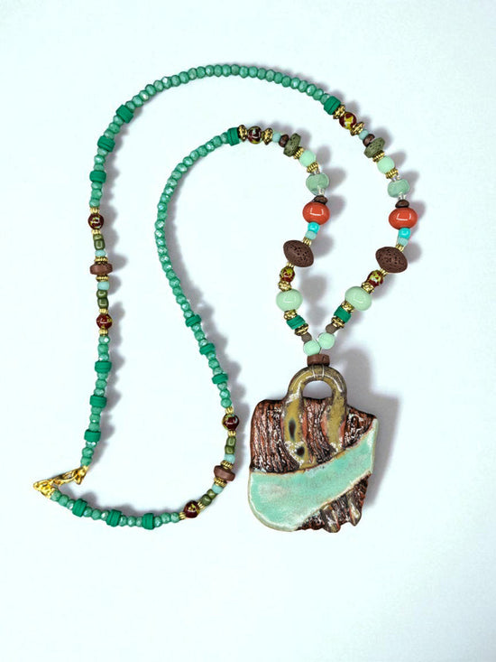 Mint Riverflow Necklace