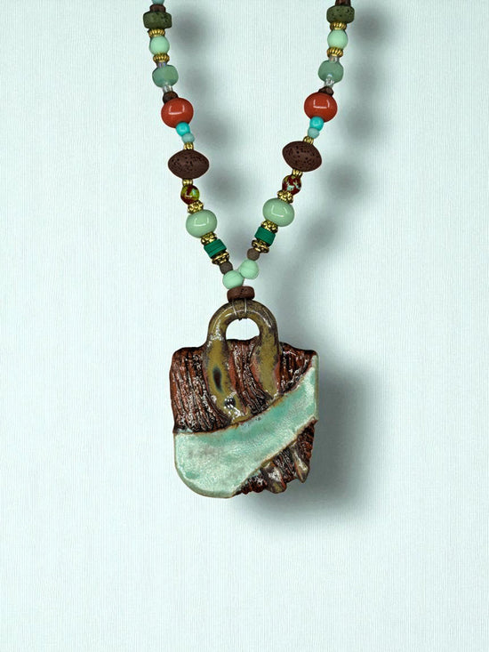 Mint Riverflow Necklace