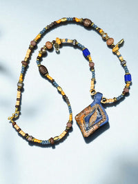 Cobalt Relic Necklace