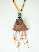 Tribal Bell Tassel Necklace