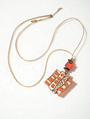 Tribal Grid Necklace