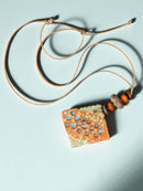 Honeycomb Crater Necklace