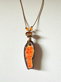 Volcanic Seed Necklace
