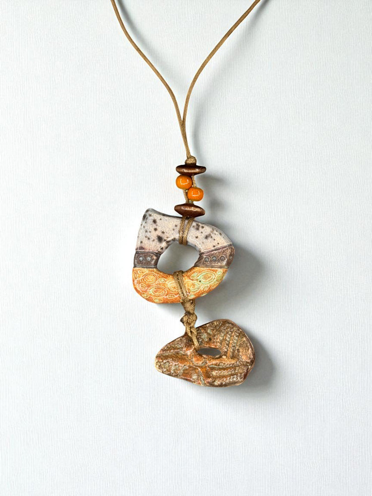 Rustic Link Necklace