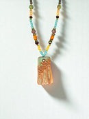 Terracotta Tablet Necklace