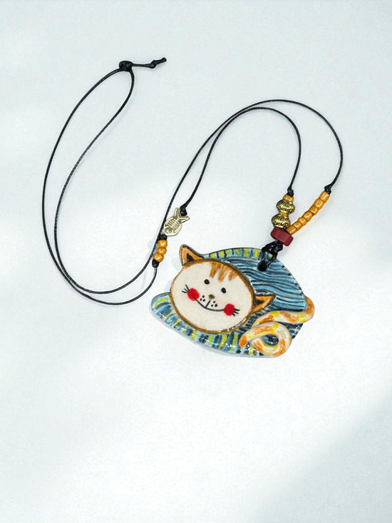 Cozy Cat Necklace