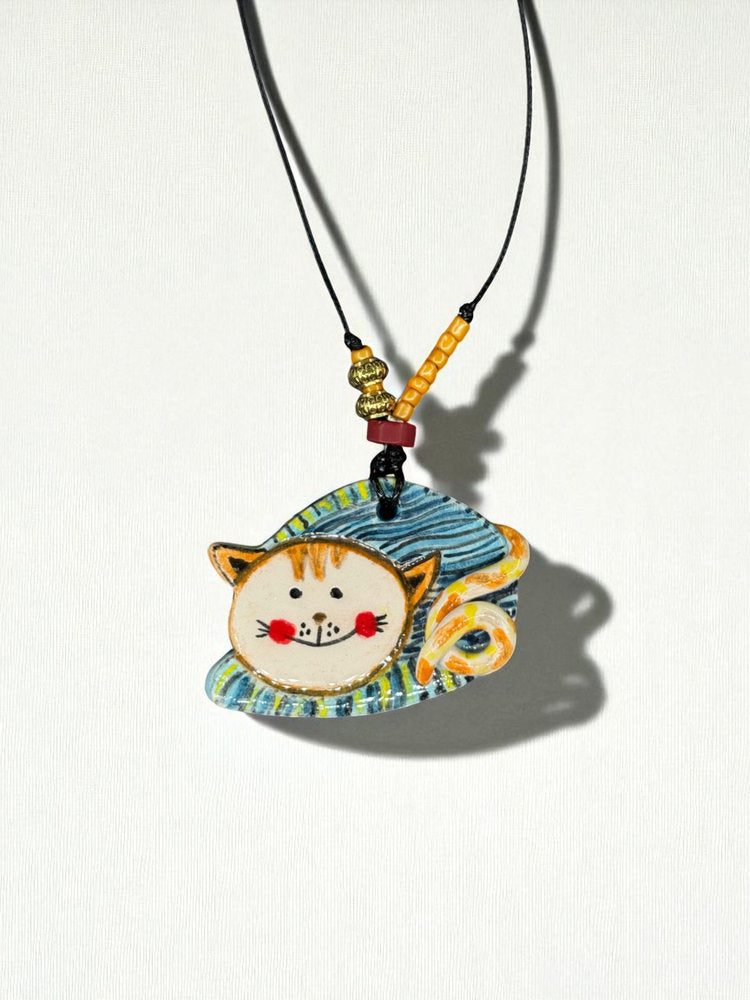 Cozy Cat Necklace