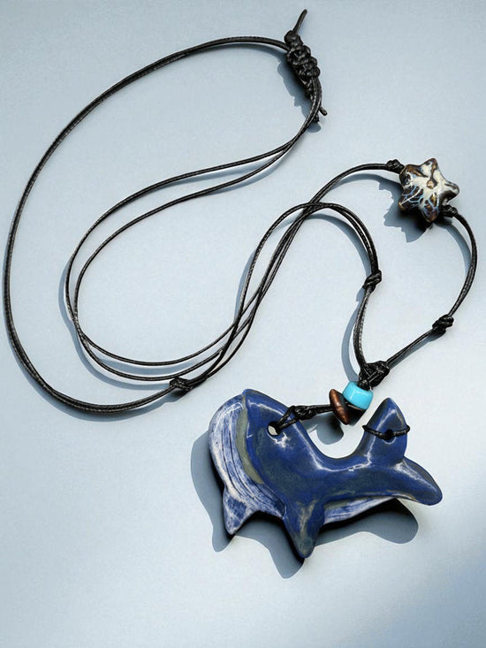 Oceanic Whale Necklace