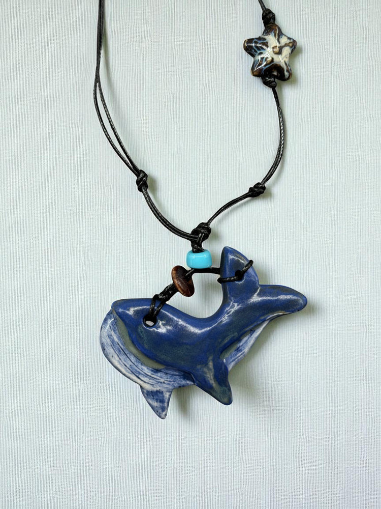 Oceanic Whale Necklace