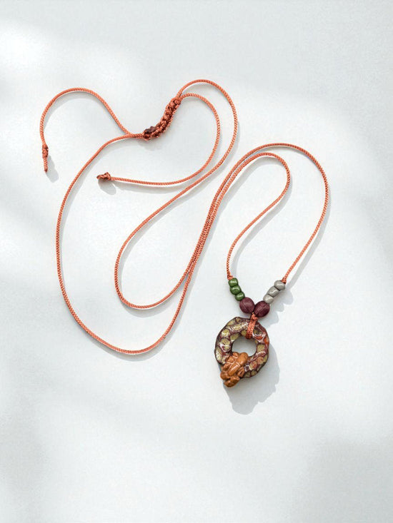 Carnelian Wreath Necklace