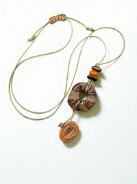 Rustic Wreath Necklace