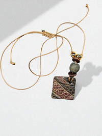 Reptile Skin Necklace