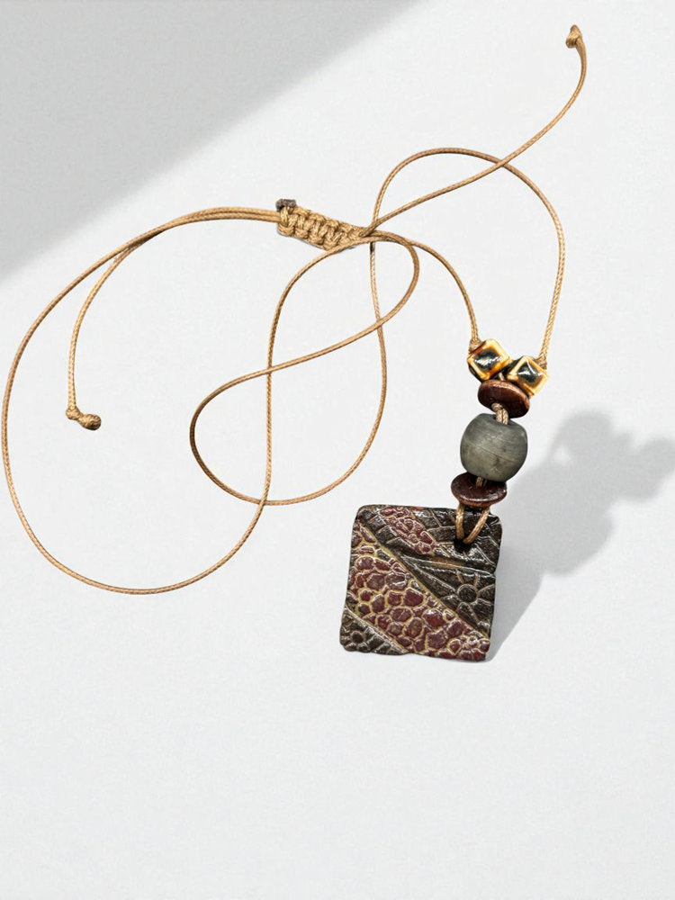 Reptile Skin Necklace