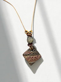 Reptile Skin Necklace