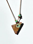 Geometric Earth Necklace