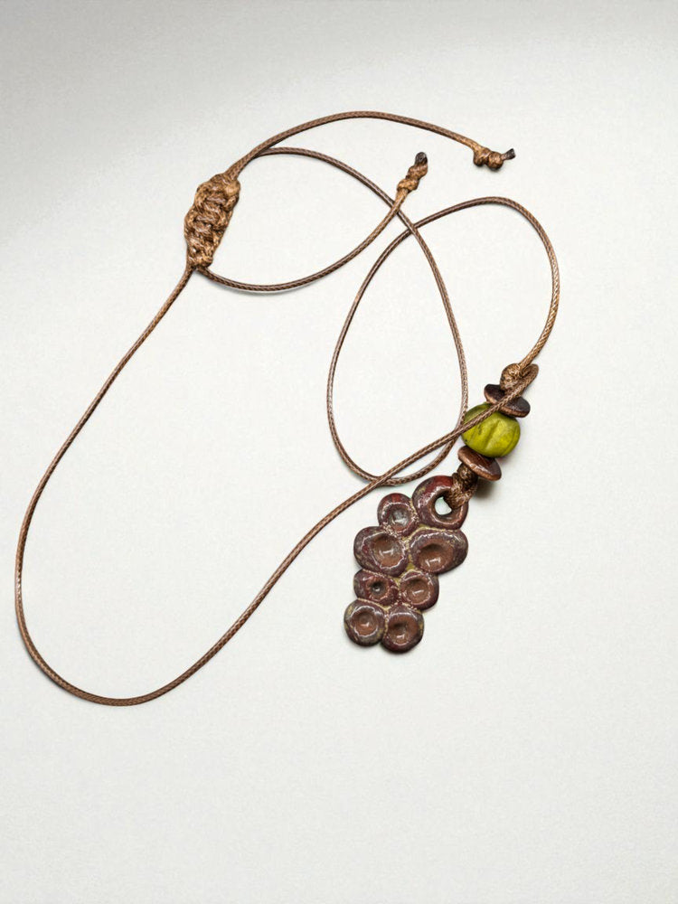 Grape Cluster Necklace