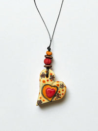 Heart Within a Heart Necklace