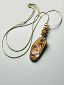 Amber Orb Necklace