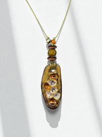 Amber Orb Necklace