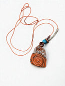 Spiral Earth Necklace