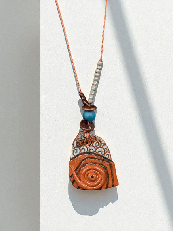 Spiral Earth Necklace