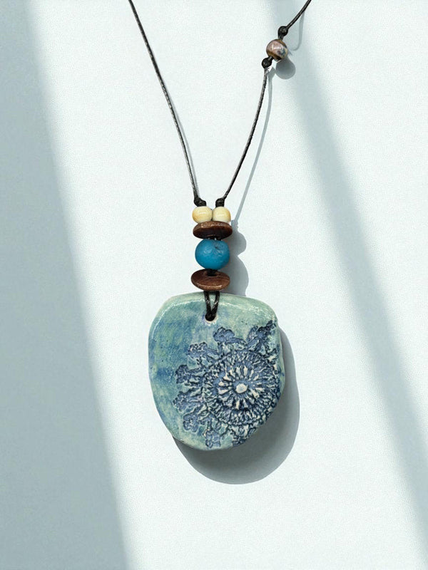 Snowflake Mandala Necklace