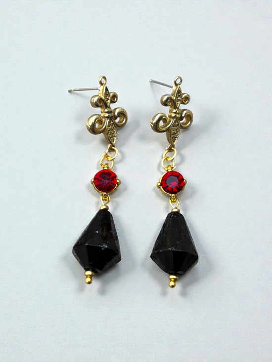 Aretes Fleur-de-lis