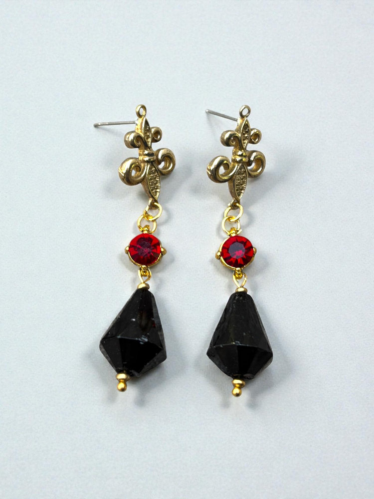 Aretes Fleur-de-lis