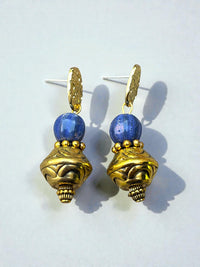 Aretes de Lapislázuli