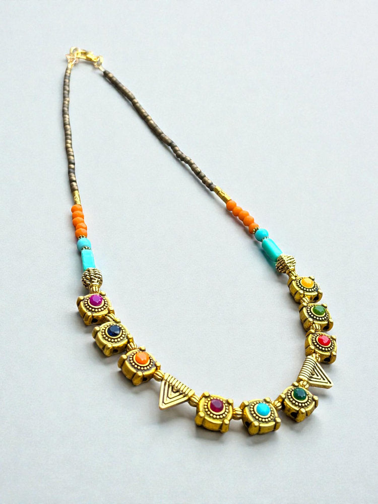 Geometric Necklace