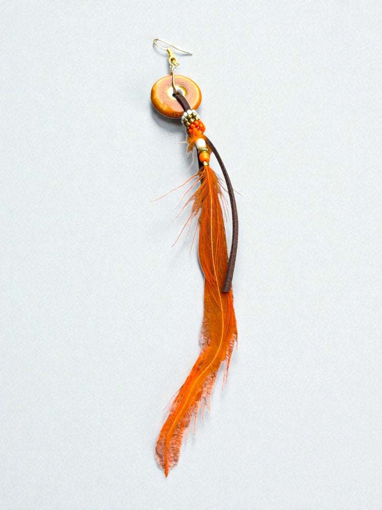 Aretes de Pluma