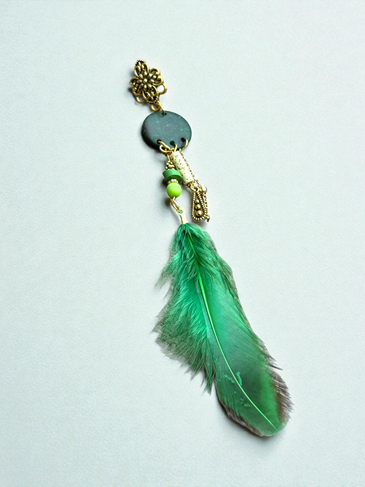 Aretes de Pluma