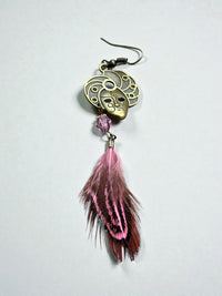 Aretes de Pluma