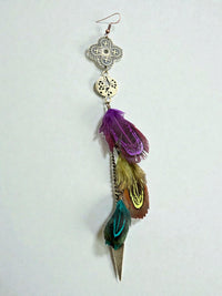 Aretes de Plumas