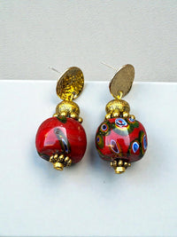 Aretes Millefiori
