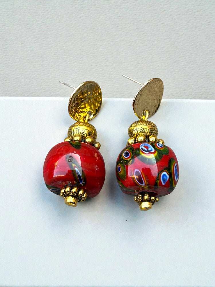 Aretes Millefiori
