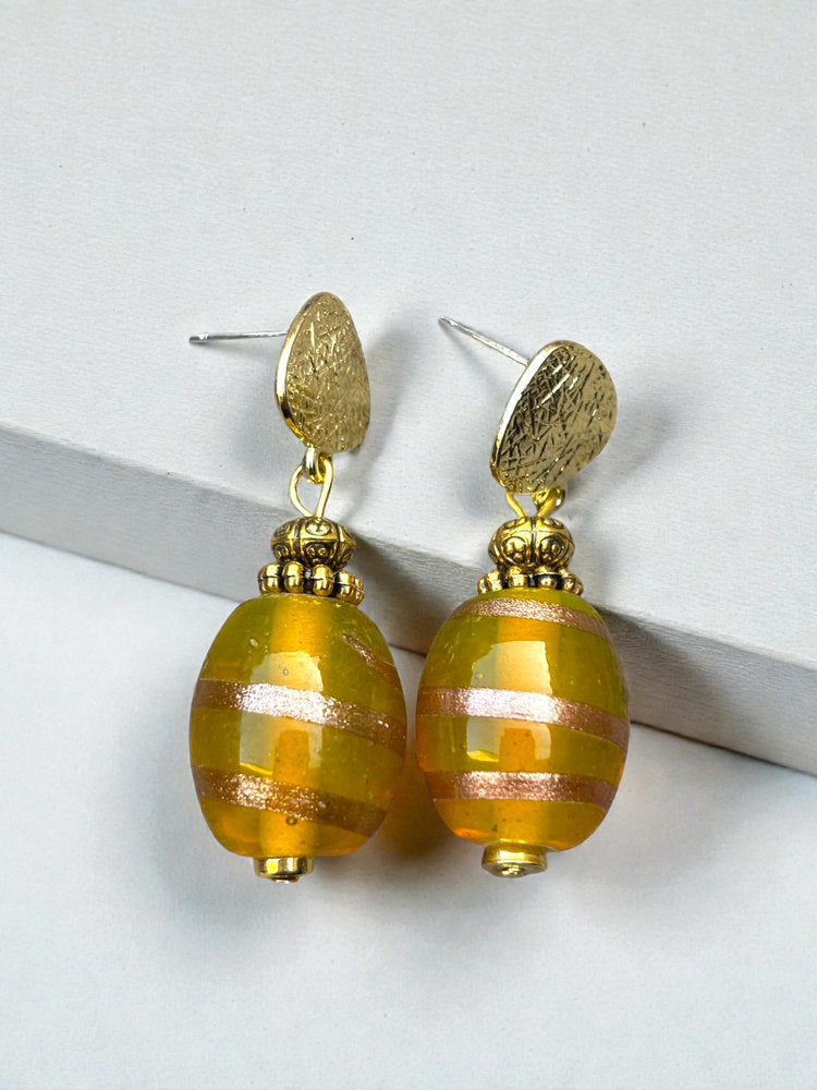 Aretes a Rayas