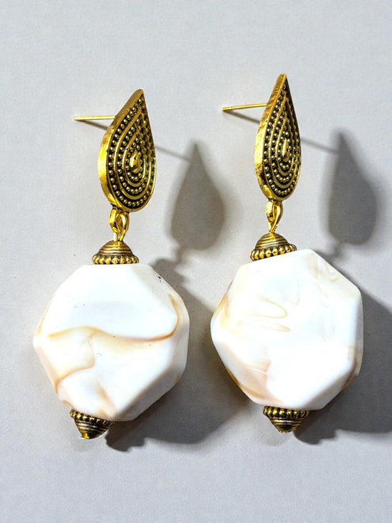 Marble Earrings