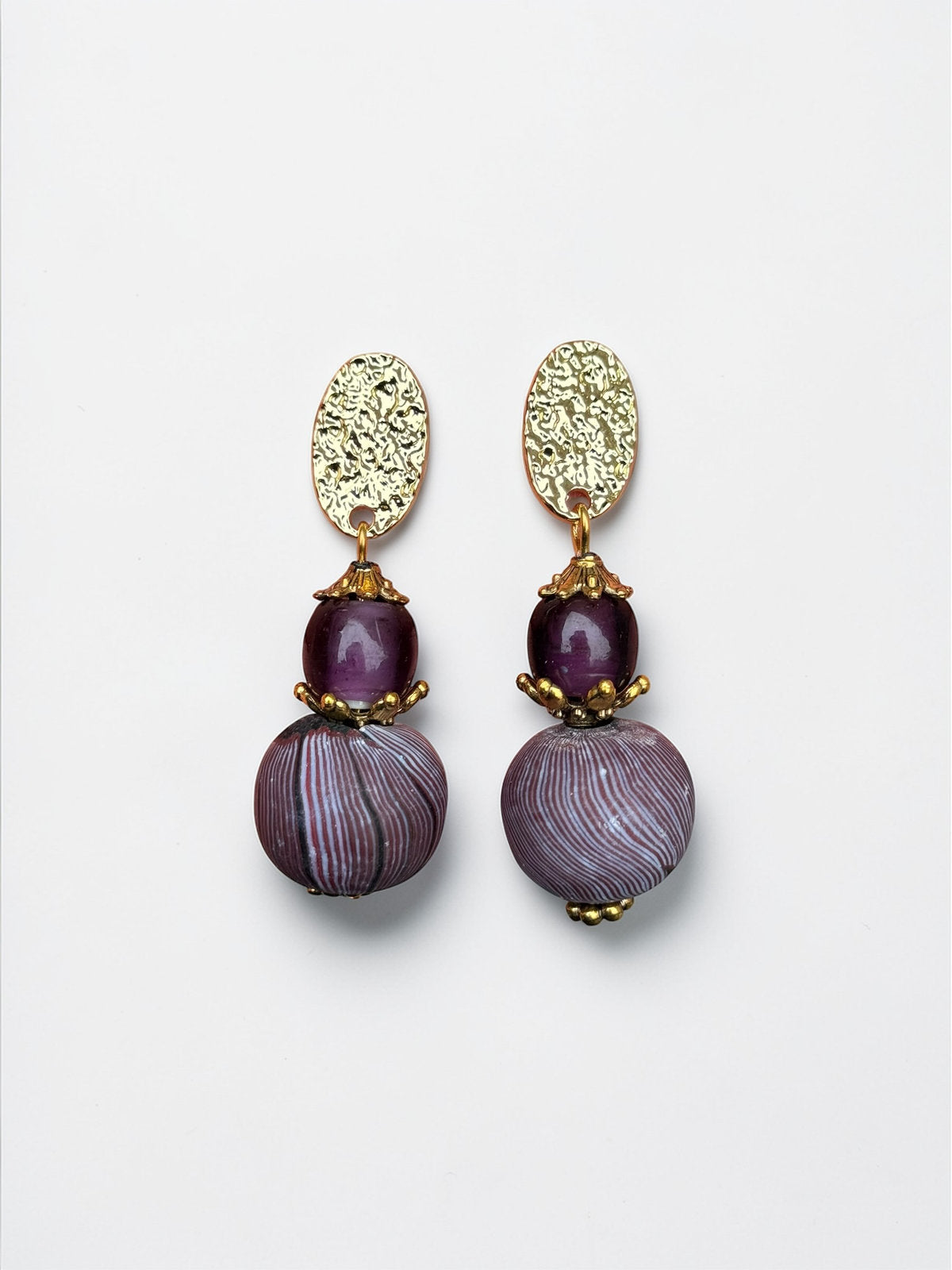Aretes a Rayas