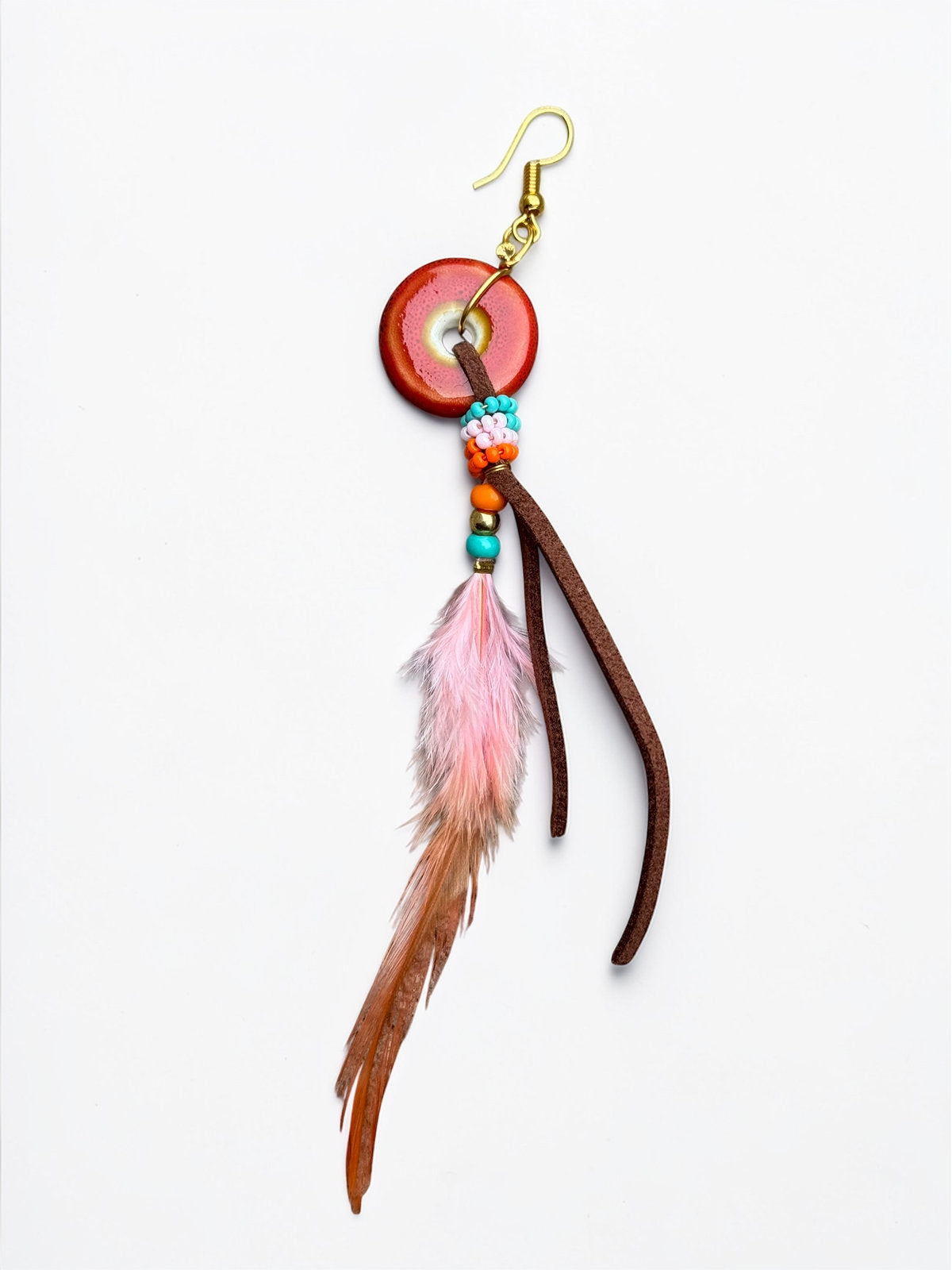 Aretes de Pluma