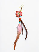 Aretes de Pluma