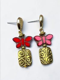 Aretes de Mariposa