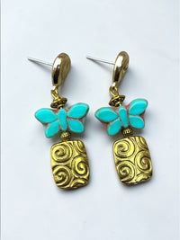 Aretes de Mariposa