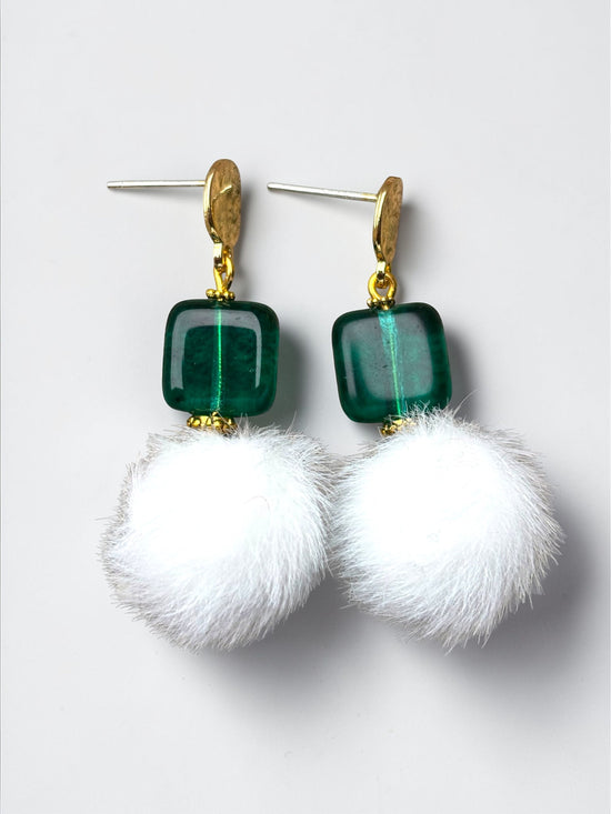 Aretes de Pompom