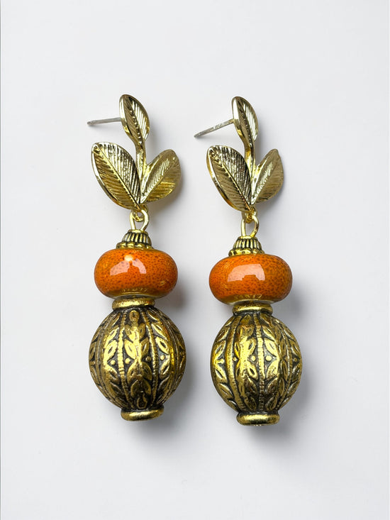 Aretes Naranjas