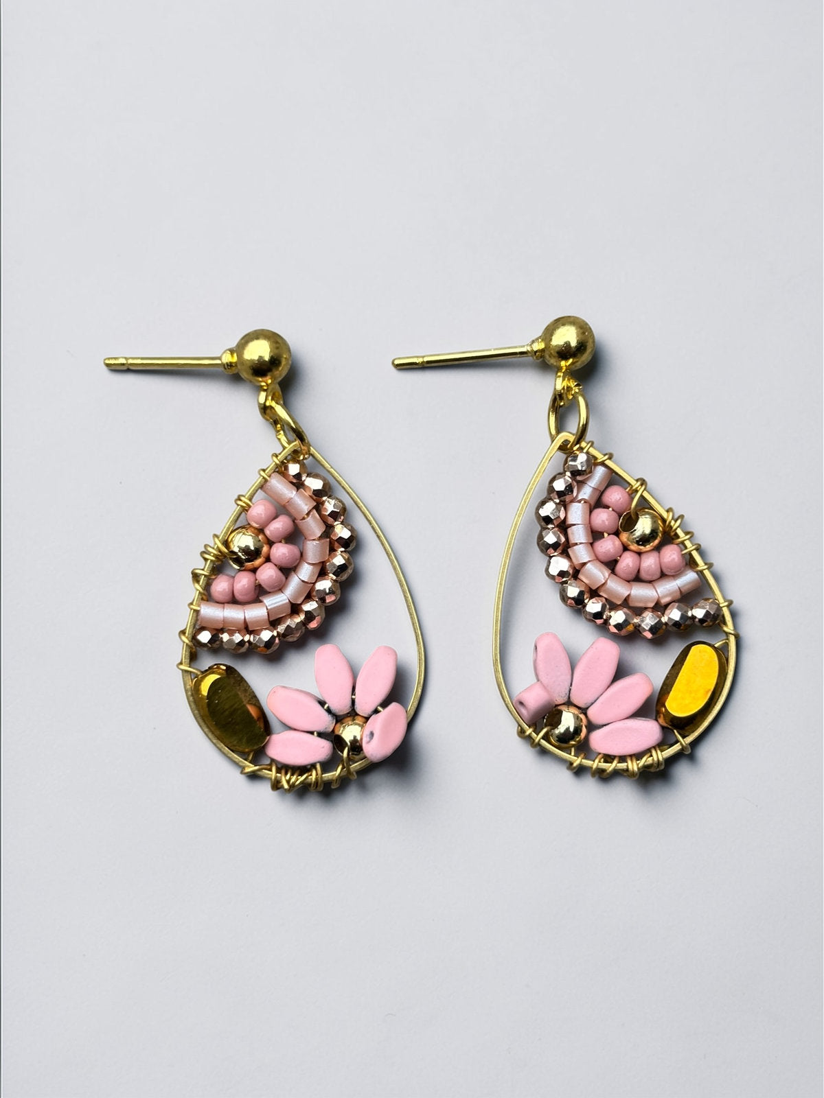 Aretes de Pétalos